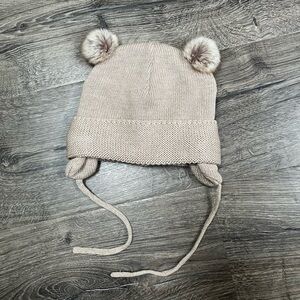 H&M BABY FLEECE-LINED BEANIE WITH EARFLAPS